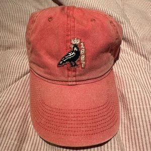 Smathers & Branson Nantucket Red Cotton Dad Golf Hat (Royal Chappaquiddick)